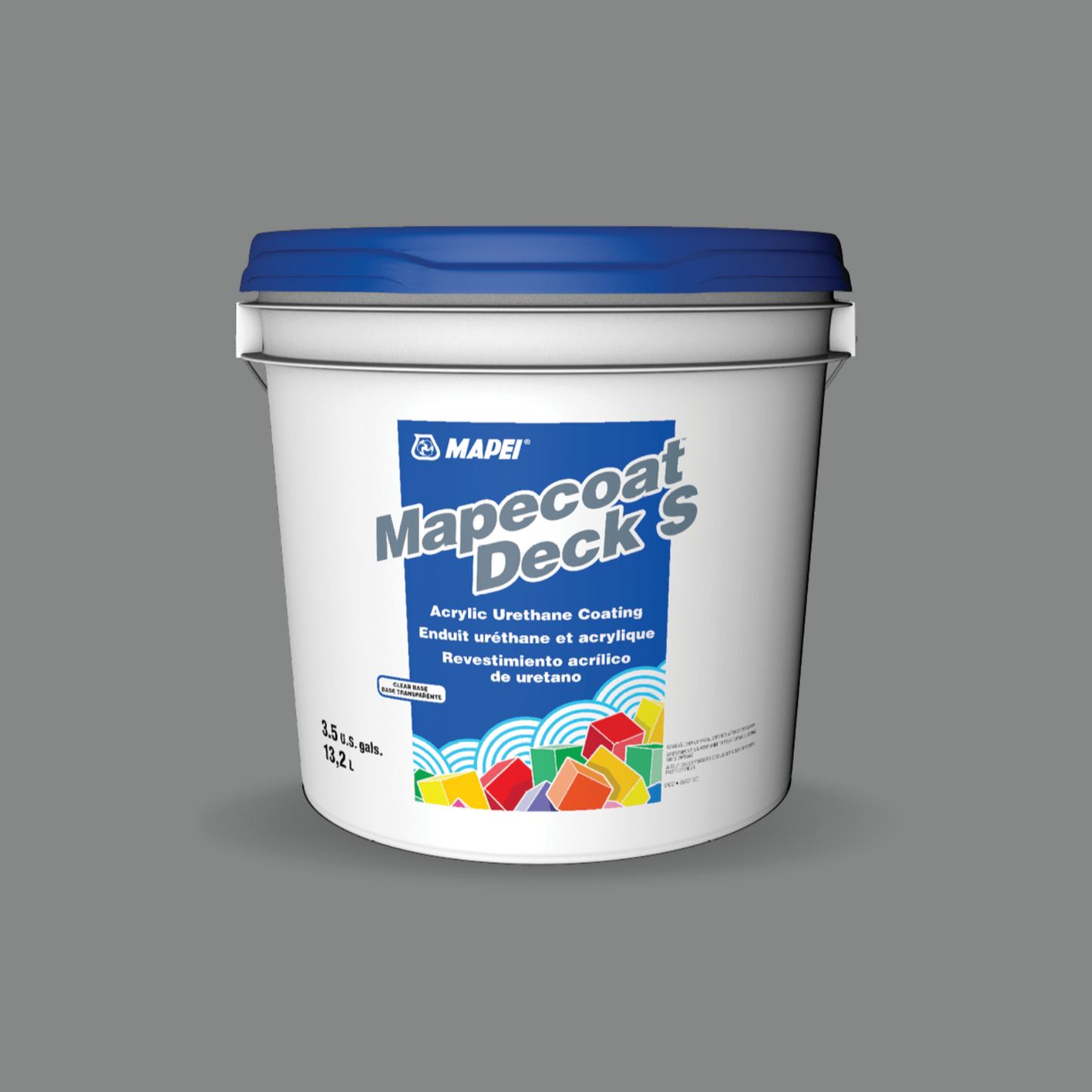 Mapei Deck S-Medium Base-Antislip Finish # 8653 Wet Pavement - 9.5WaterproofingSupply