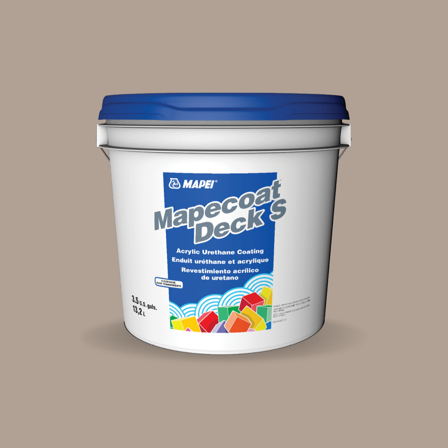 Mapei Deck S-Medium Base-Antislip Finish # 8651 Burlap - 9.5WaterproofingSupply