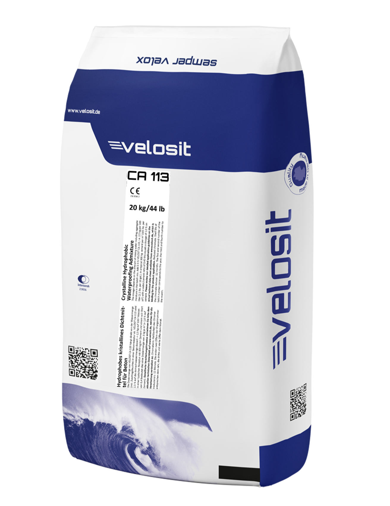 Velosit CA 113 44 lb bag - 9.5WaterproofingSupply