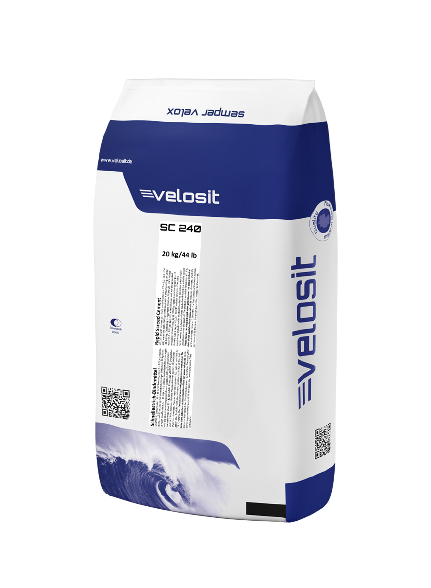 Velosit SC 240 -44 lb bag - 9.5WaterproofingSupply