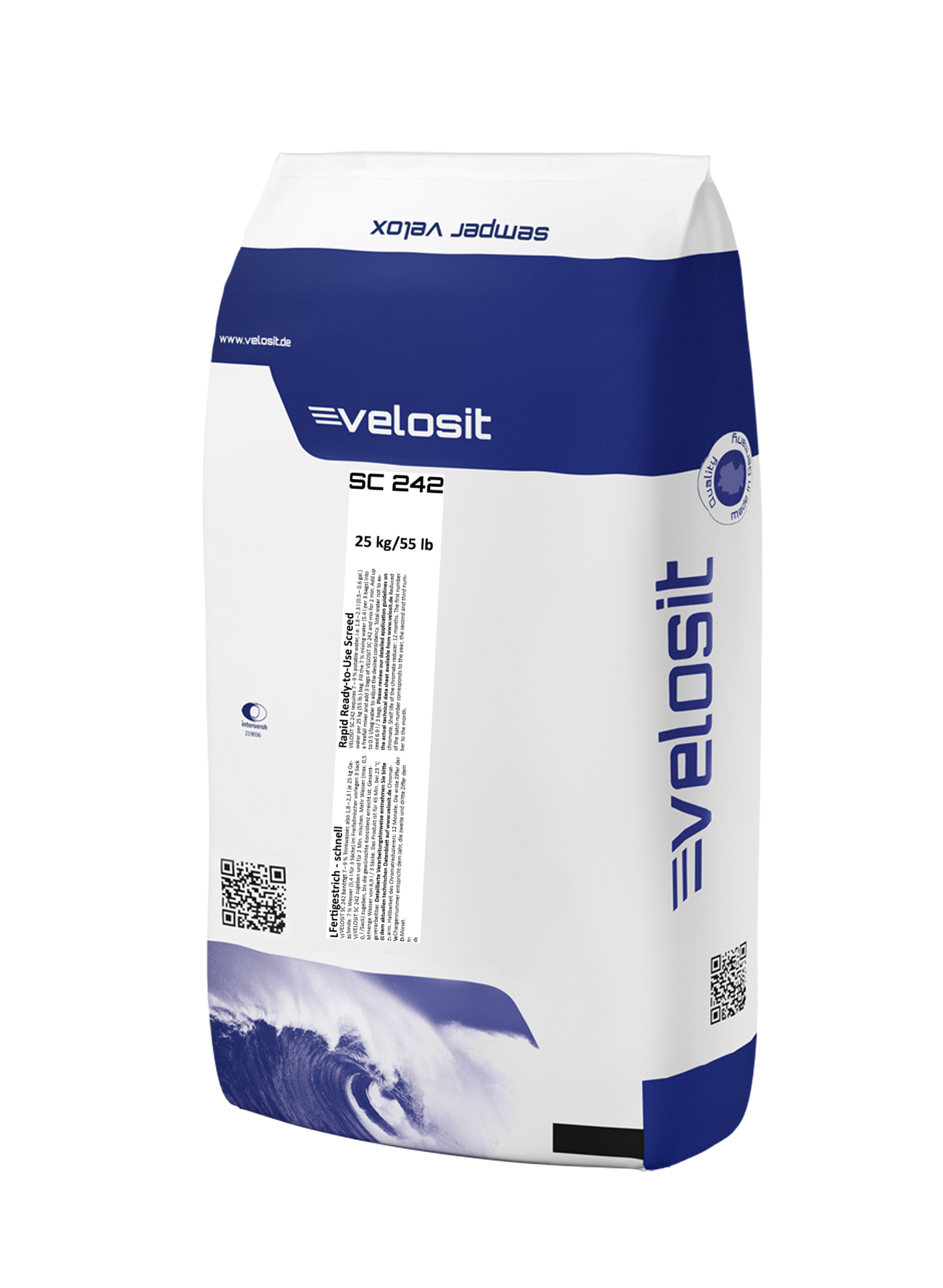 Velosit SC 242 -55 lb bag - 9.5WaterproofingSupply