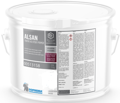 Soprema Alsan Trafix EP 140 Part B -3 gal - 9.5WaterproofingSupply