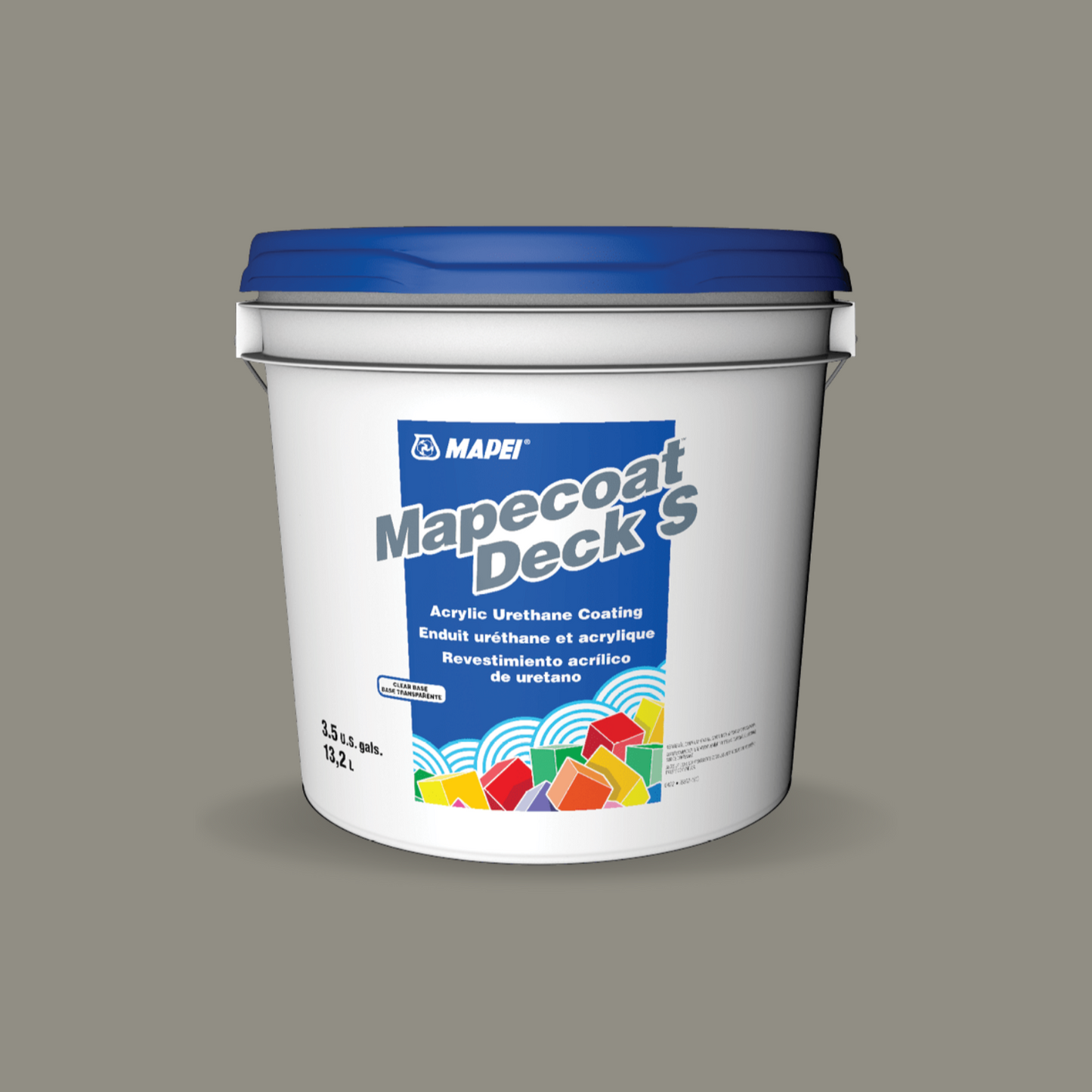 Mapei Deck S-Medium Base-Antislip Finish # 8654 Rhino