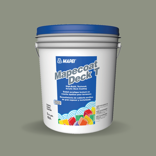 Mapei Mapecoat Deck T - Medium Base- Anti- Slip Finish #8647 Aloe