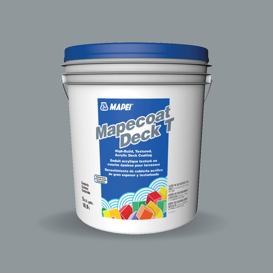 Mapei Mapecoat Deck T - Medium Base- Anti- Slip Finish #8648 Blue Silver