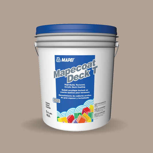 Mapei Mapecoat Deck T - Medium Base- Anti- Slip Finish #8651 Burlap