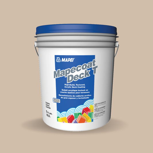 Mapei Mapecoat Deck T - Pastel Base- Anti- Slip Finish #8646 Canvas