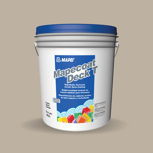 Mapei Mapecoat Deck T - Pastel Base-Anti- Slip Finish #8645 Light Fog