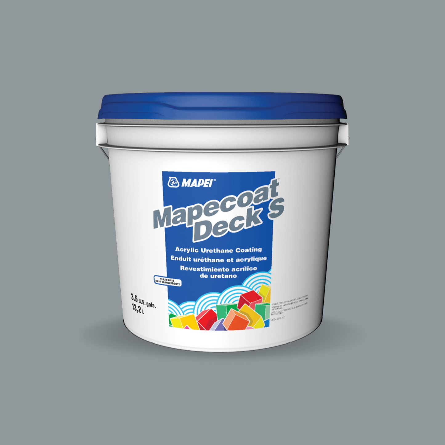 Mapei Deck S-Medium Base-Antislip Finish # 8648 Blue Silver