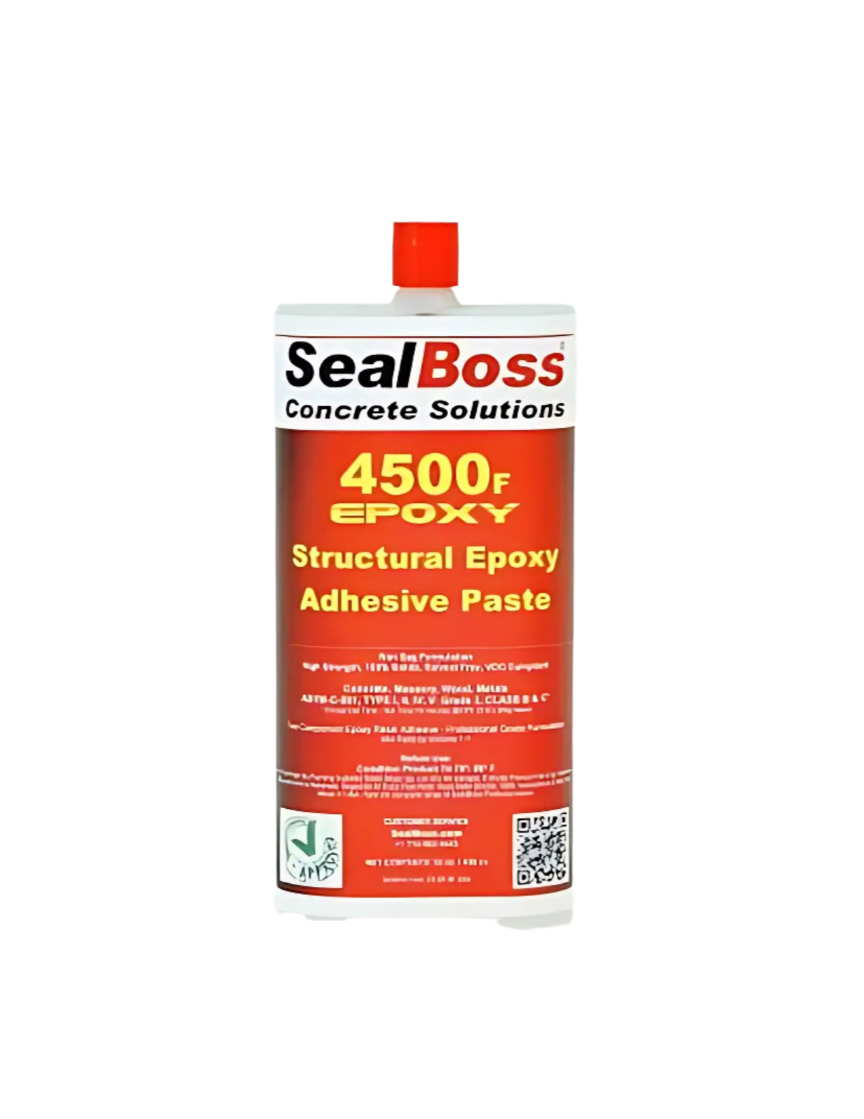 SEALBOSS 4500 F Epoxy Paste Hi Mod Gel Adhesive
